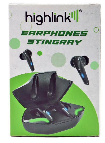 Audífonos In-Ear Stingray Inalámbricos con Cancelación de Ruido